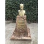 Atatürk Büstü (60cm Fiberglass)+ Kaide (100cm)+ Alt Tabla (100x100cm) Mermer Desenli Bej Atatürk Büstü (60cm Fiberglass)+ Kaide (100cm)+ Alt Tabla (100x100cm) Mermer Desenli Bej